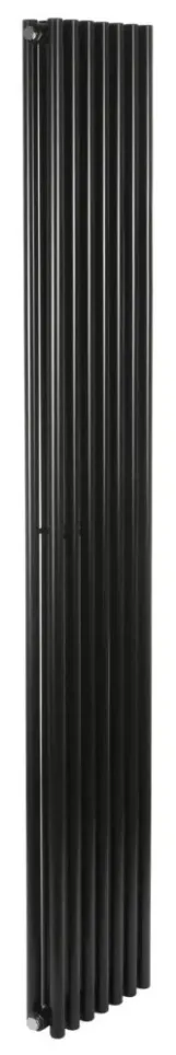 Трубчастий радіатор Betatherm вертикальний Praktikum 2 1800x425 (Чорний RAL9005М, підк. №99) Фото - 1